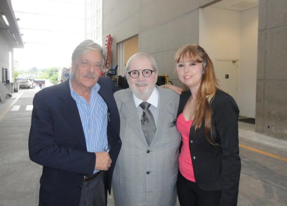 Giancarlo Giannini, Jô Soares e Erica Bernardini